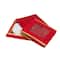 Simplify Holiday Salad Plate Dinnerware Storage Box with 12 Felt Dividers